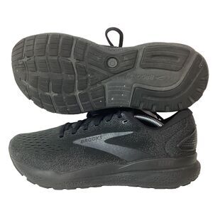 Brooks Ghost 16 -Women's Sz 9.5(B) Black Ebony - Low Running Shoes - 1204071B020